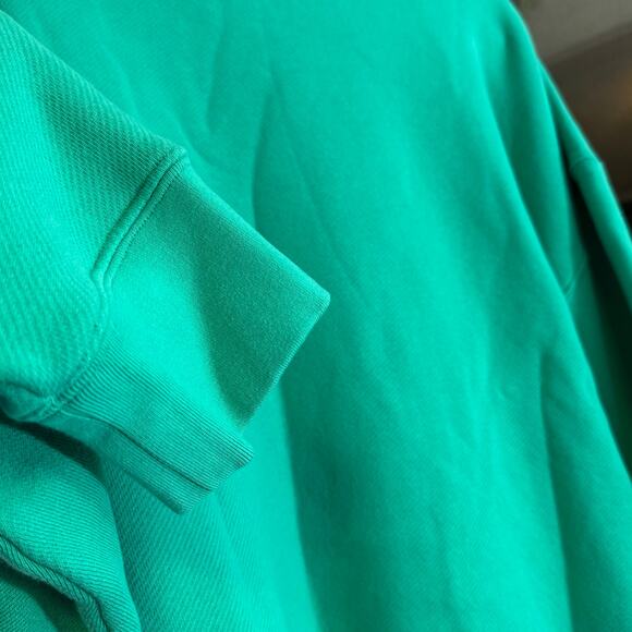 •NEW• Palm Angels Leopard Kill The Bear Green Crew Sweat • Medium (oversized) - Picture 14 of 16